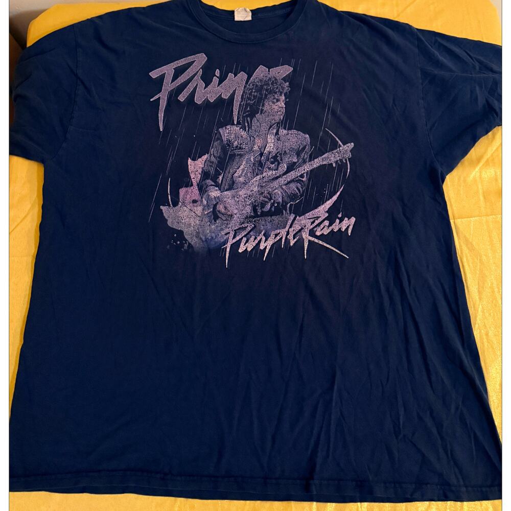 🎸 PRINCE – FADED PURPLE RAIN GLORY 2XL RARE DESIGN🎸